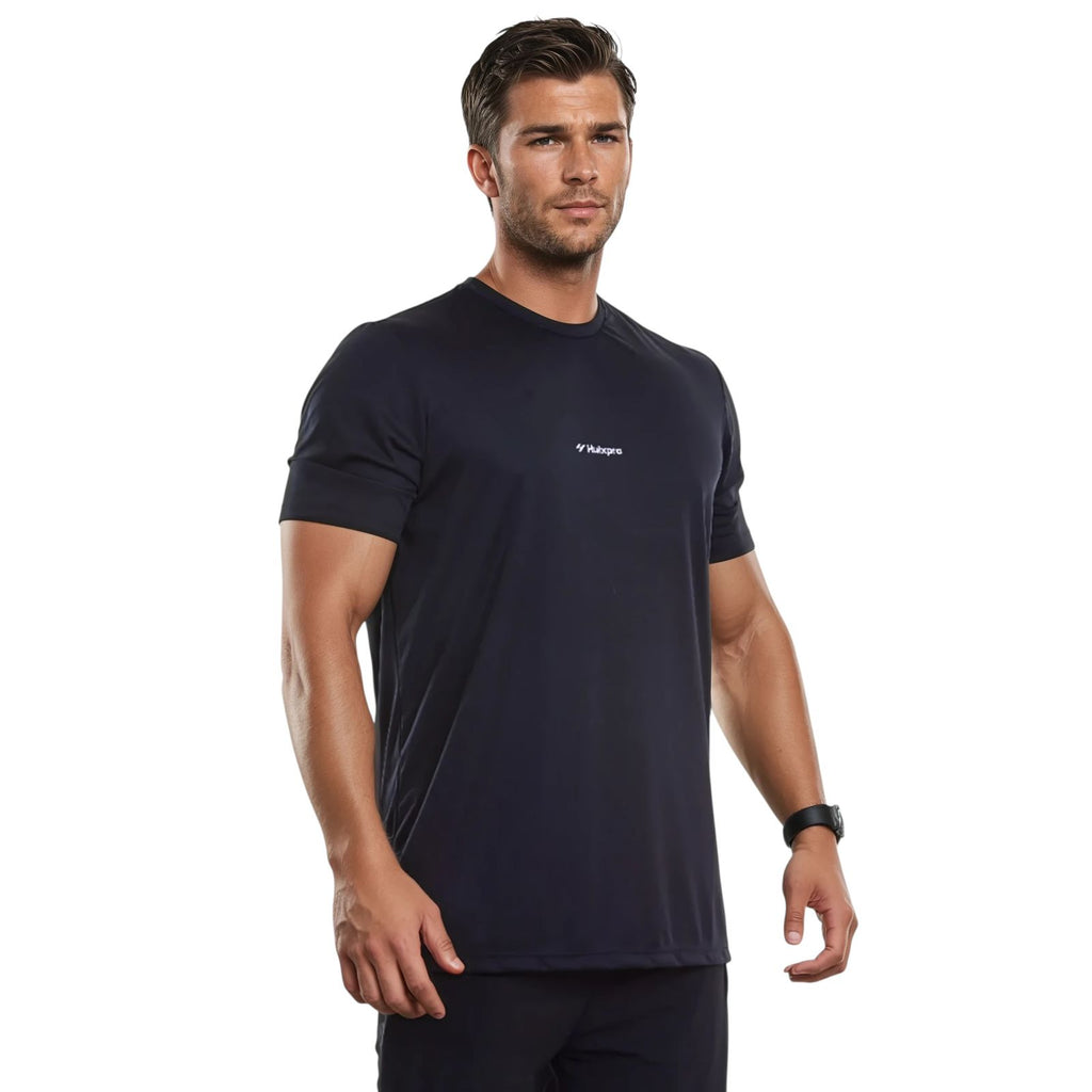 Polera Trainning ProClassic UV50 | Negra Minimal