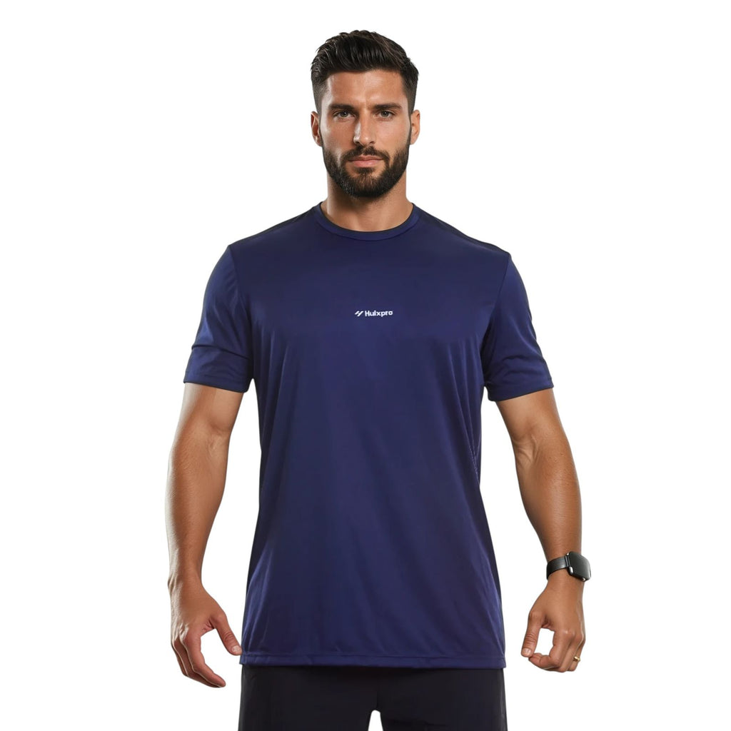 Polera Trainning ProClassic UV50 | Azul Marino Minimal